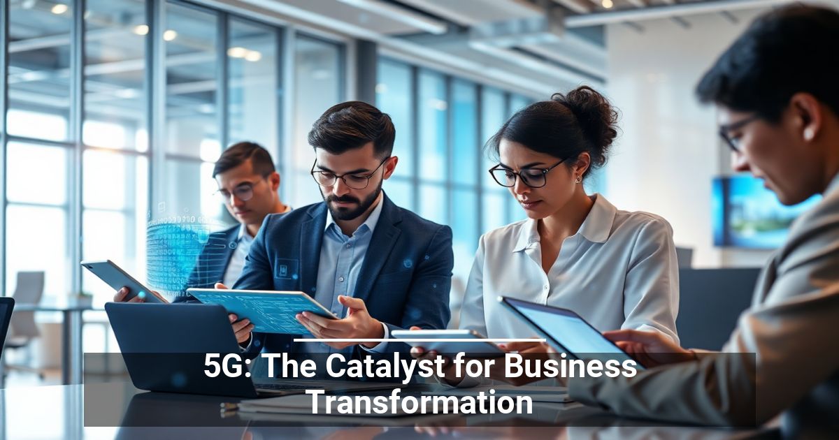 5G: The Catalyst for Business Transformation